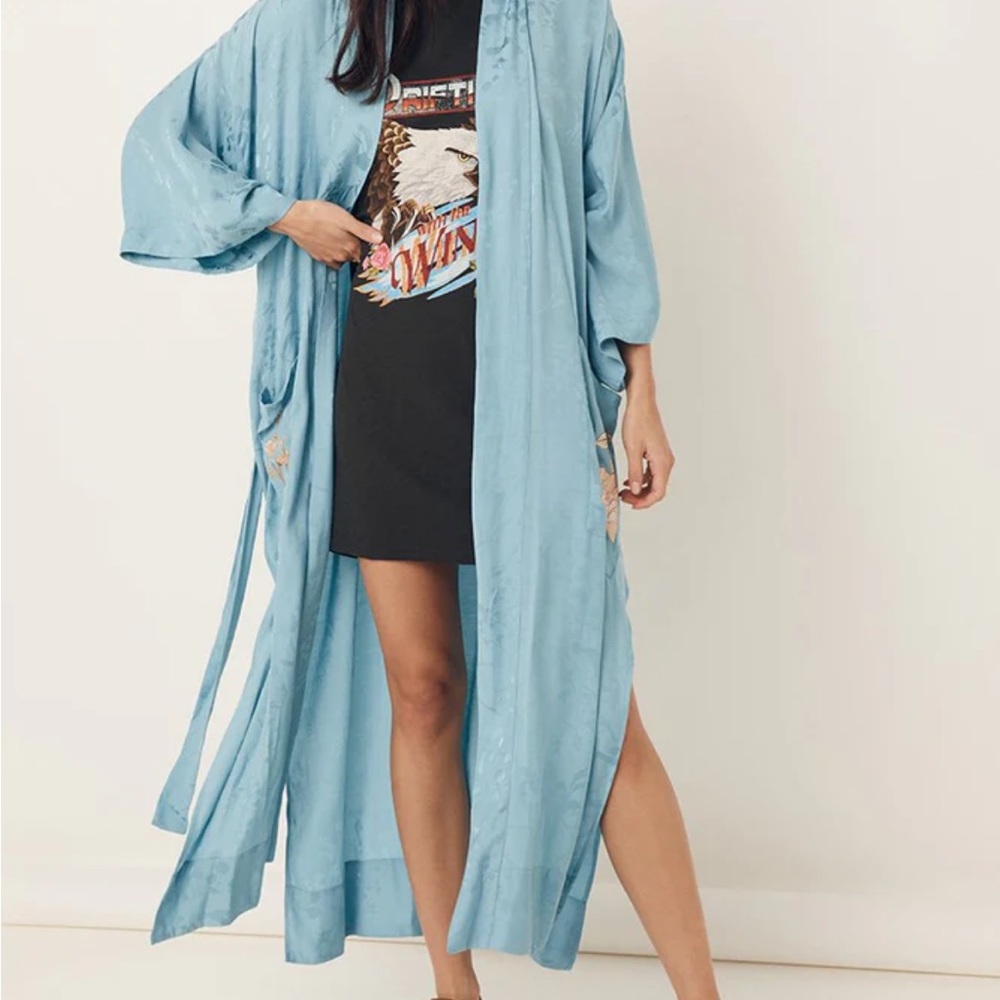 Spell Atrium Embroidered Maxi Robe - Picture 3 of 16